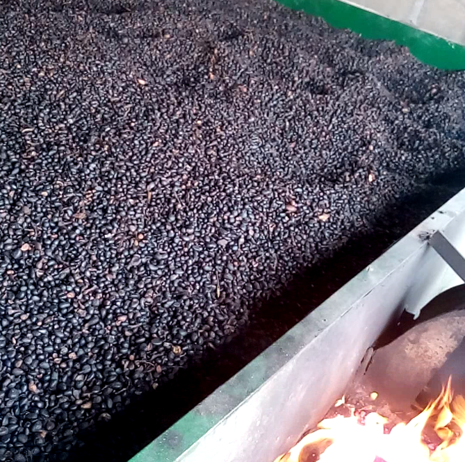 palm kernel oil extraction with underground tank