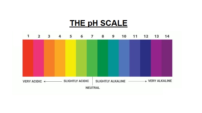 Understading pH scale for hair products